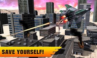 Jet Fighter Stadt Angriff Screenshot 2