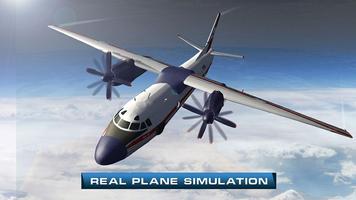 Airplane Pilot Flight SIM 3D ảnh chụp màn hình 1