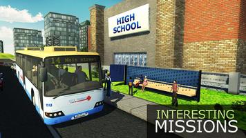 Bus Simulator 3D 2016 تصوير الشاشة 1