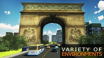 Bus Simulator 3D 2016 تصوير الشاشة 2
