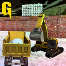 Truk Loader excavator salju 3D APK