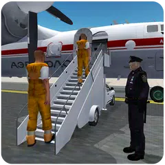 Jail Criminals Transport Plane - Police Plane Game APK download