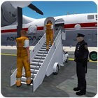 Jail Criminals Transport Plane - Police Plane Game ไอคอน