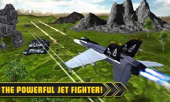 Fighter Jet Tanks Strike War ภาพหน้าจอ 1