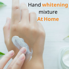 hand whitening mixture icon