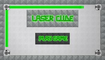 Laser Cube Affiche