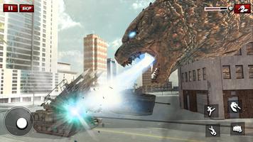 Godzilla Smash King Rampage Affiche