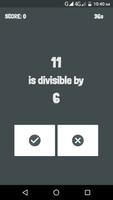 Divisibility, odd or even - Math game for brain capture d'écran 3