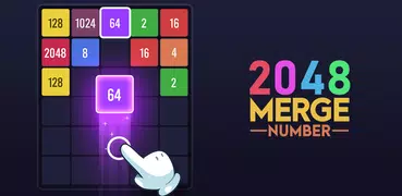 2048 Merge Number - MergePuz