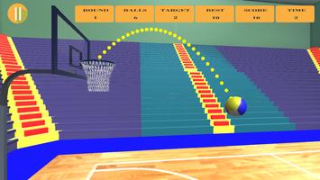 3 Schermata Basketball Shooting Game in 3D