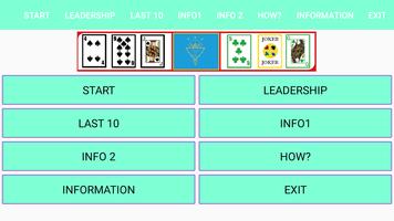 Brain Card Game - Find3x 4P Poster