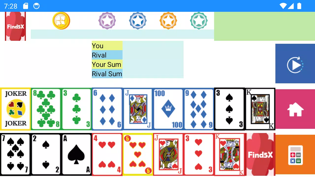 Brain Game - Find5x Brain Game - Find5x
