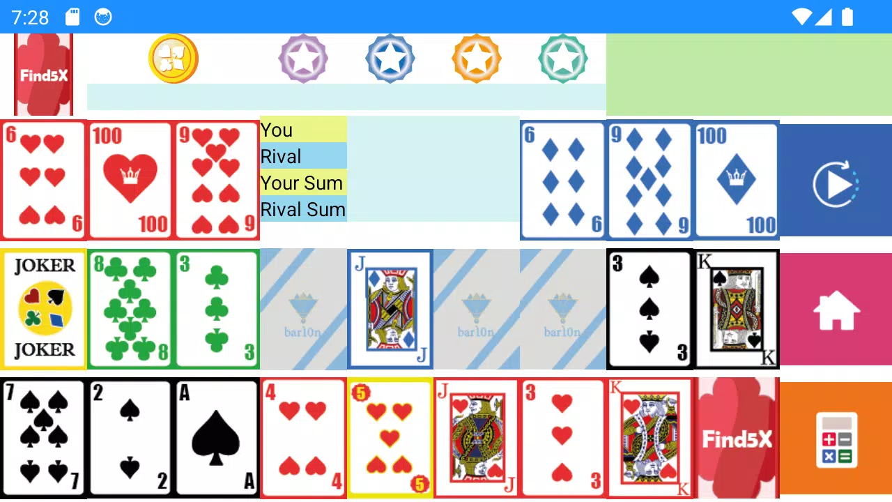 Brain Game - Find5x Brain Game - Find5x