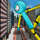 スパイダースティックマン犯罪の章：パワーヒーローシム APK