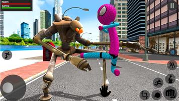 Spider Stickman Crime Chapter: capture d'écran 2