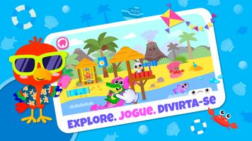 Mega cidade! Jogos infantis! Cartaz