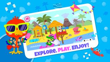 Bini Mega World games for kids الملصق