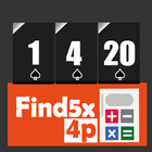 Brain Game - Find5x 4P Zeichen