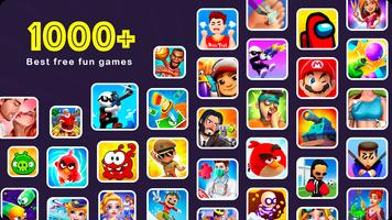 1000 Classic games online Cartaz