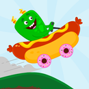 My Monster World: Car Racing Games for Kids Free APK