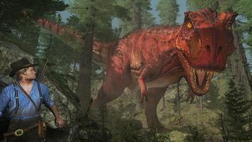 Dinosaurier jagd : Dinosaurier Überlebens spiele Screenshot 1