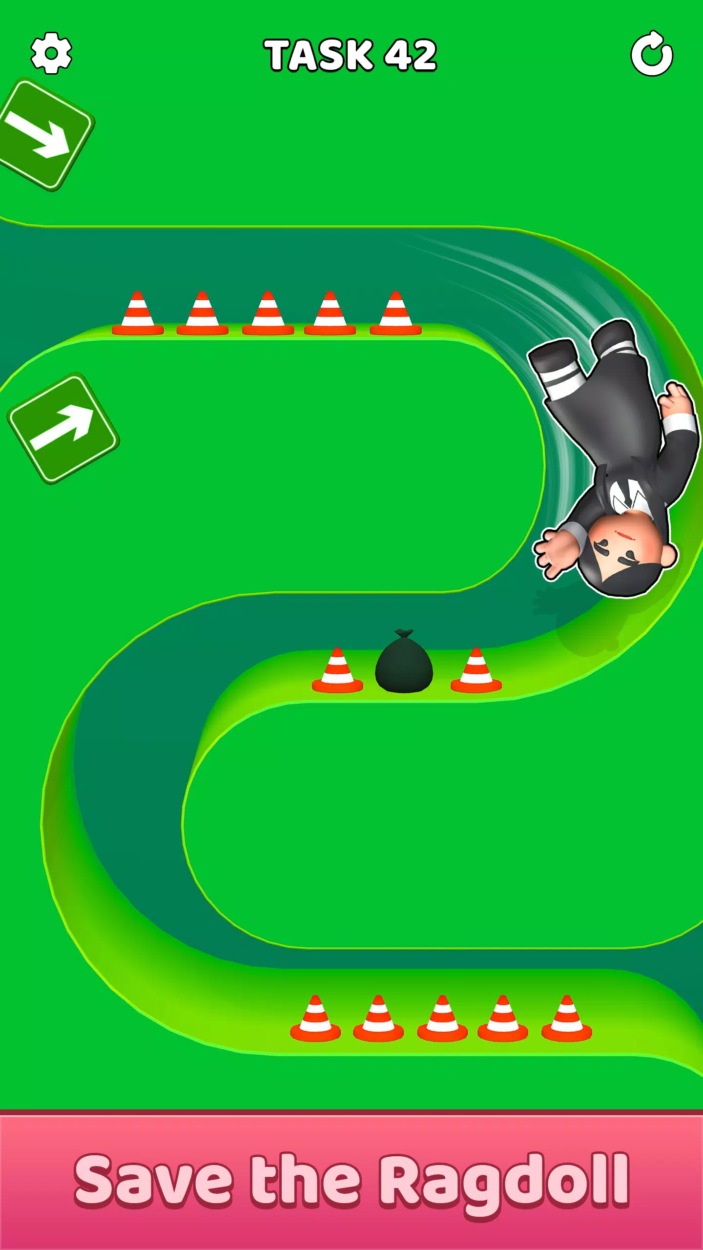 Bouncy Ragdoll — Jump & Flip!