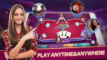 Teen Patti Plus - Online Poker Game Affiche
