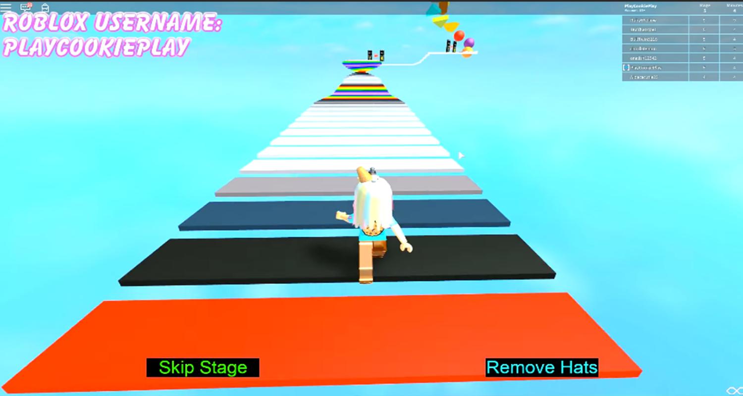 Jumping Into Rainbows Random Game Play Obby Guide For - remove a game from roblox