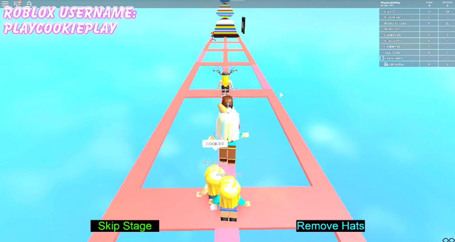 Jumping Into Rainbows Random Game Play Obby Guide For Android Apk Download - really easy obby roblox games