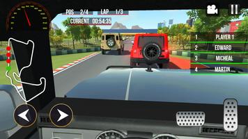 Véritable course de jeep-Jeux capture d'écran 1