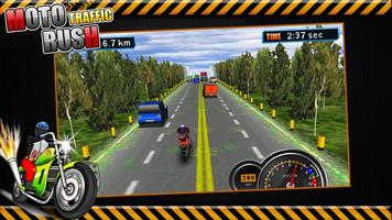 Moto Traffic Rush3D screenshot 1
