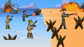 Stickman WW2 plakat