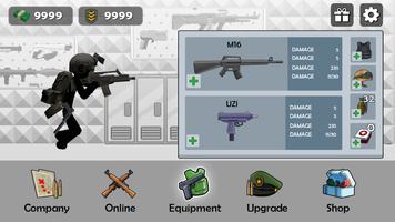 Stickman Warfare Battle Strike 截图 1