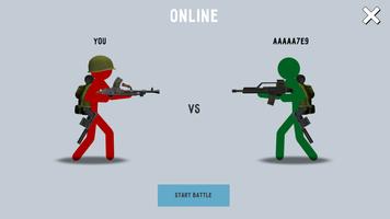 Stickman Warfare Battle Strike Ekran Görüntüsü 2