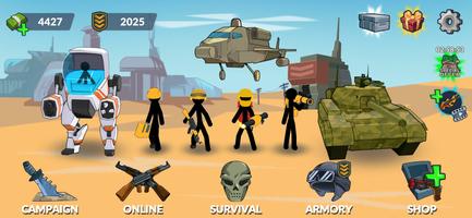 Stick World Battle الملصق