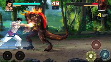 Mortal battle: Fighting games 截图 1