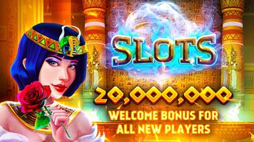 Slots Pharaoh Casino Slot Game الملصق