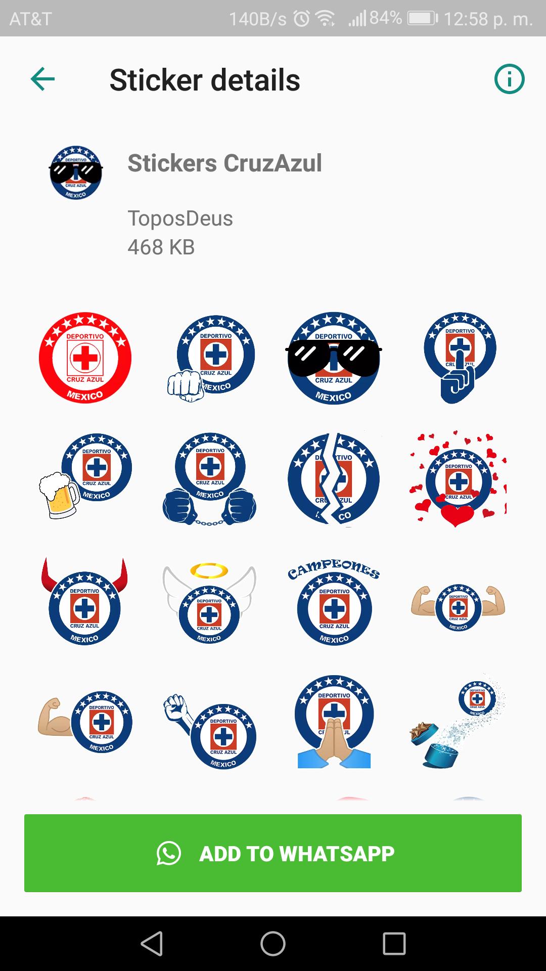 Stickers Cruzazul For Android Apk Download - cruz azul roblox