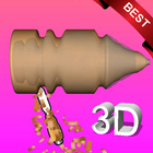 Wood Turning 3D Game icône