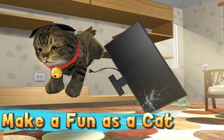Pussy Cat Simulator 3D imagem de tela 1