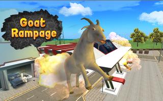 Goat Rampage Simulator 3D plakat