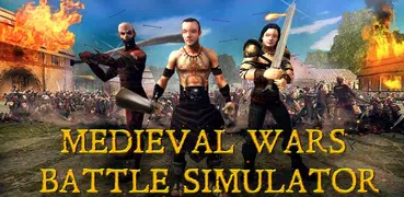 Simulador de batalla de guerras medievales