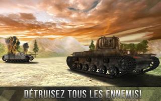 Tank Battle 3D: World War II capture d'écran 3