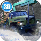 Winter Timber Truck Simulator icône
