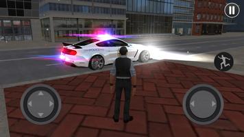 Mustang Police Car Driving Gam اسکرین شاٹ 1