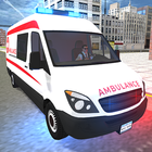 Simulator darurat ambulans nya ikon