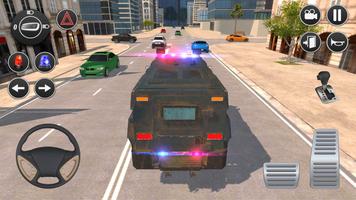 American Police Car Driving ポスター