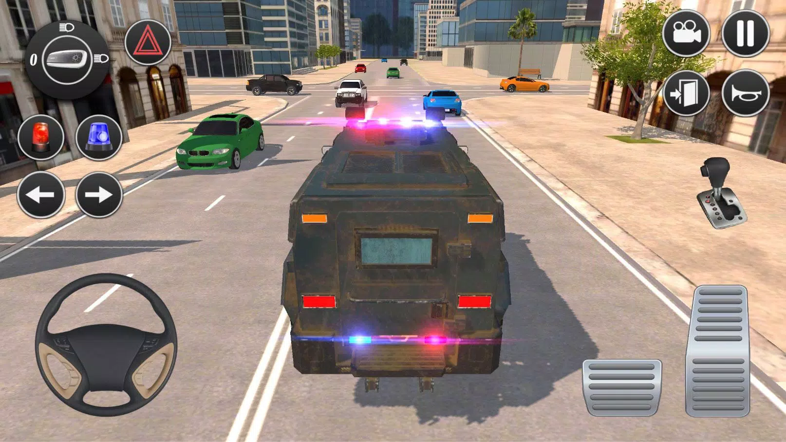 Conduite de voiture de police réelle: jeux hors pour Android - Téléchargez  l'APK