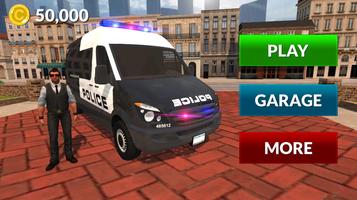 American Police Van Driving 截图 3