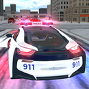 American i8 Police Car Game 3D-APK